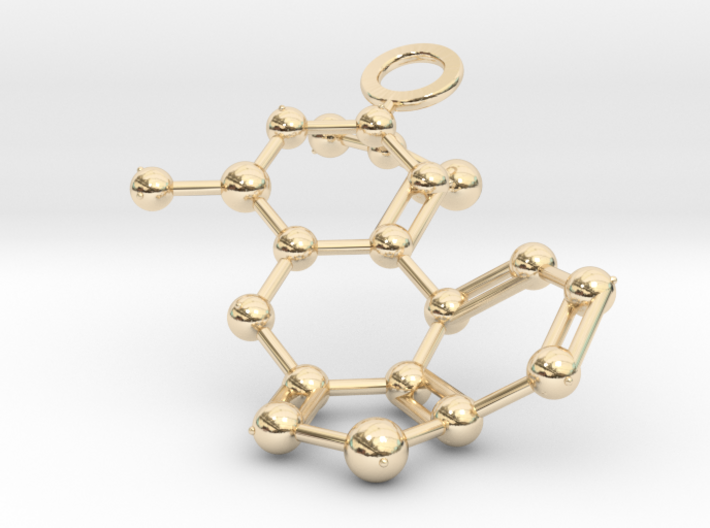 LSA molecule (medium) 3d printed