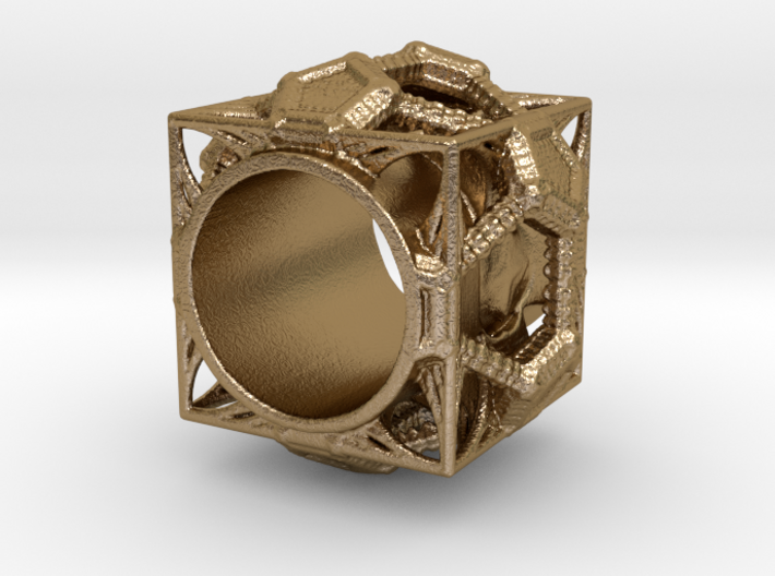 Cosmographicum Fractalium - The Ring 3d printed 