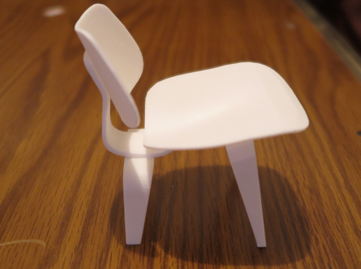 Herman Miller Eames Molded Plywood Chair 3.1" tall 3d printed 
