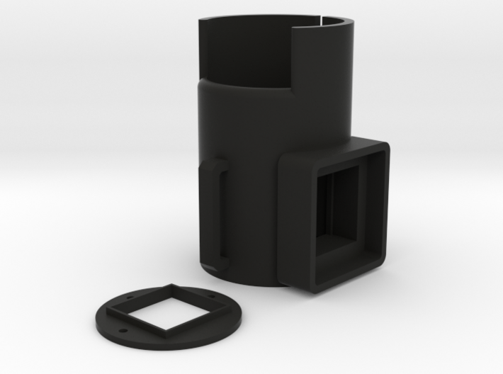 Angle Sight Riflescope GoPro Hero Adapter 3d printed