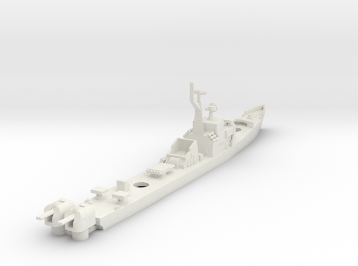 1/700 Soviet Petya Frigate 3d printed