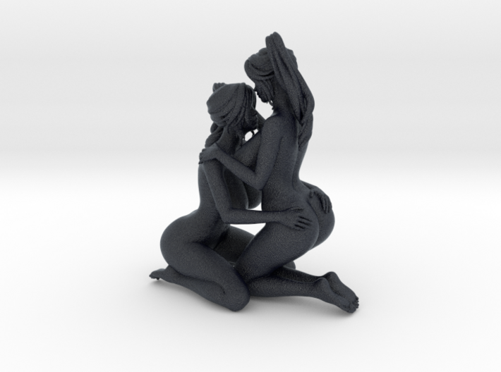 Two girls holding 001 3d printed