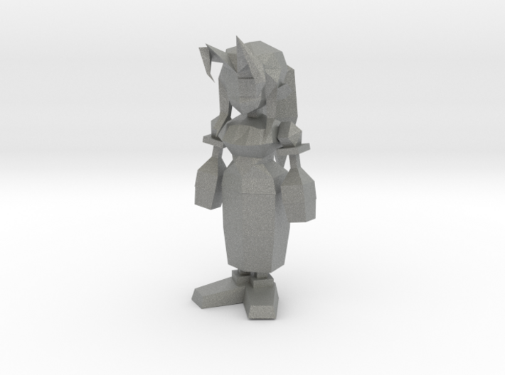 Aerith from Final Fantasy VII 3d printed