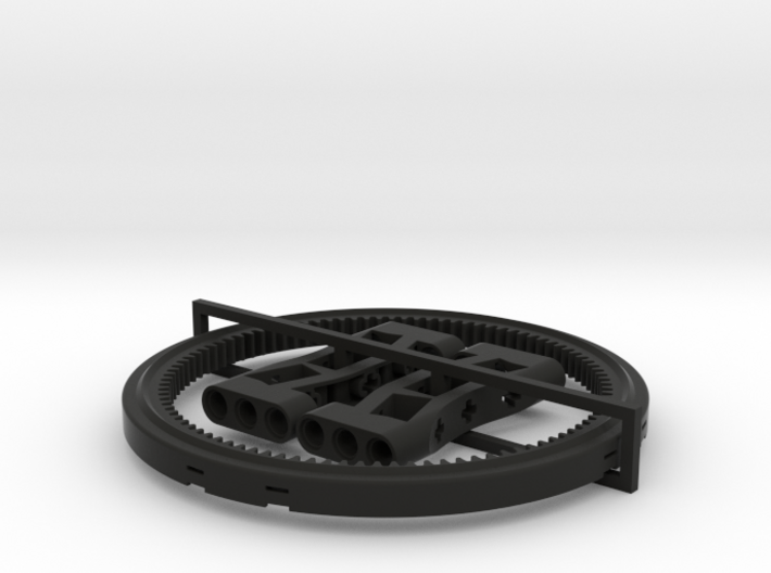 Turntable Support 13 studs diameter 3d printed