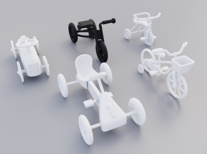 Kids Skelter 3d printed Other kids vehicles available!