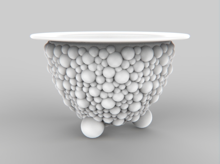 Neo Pot Bubbles 3.5in.  3d printed Neo Pot Bubbles