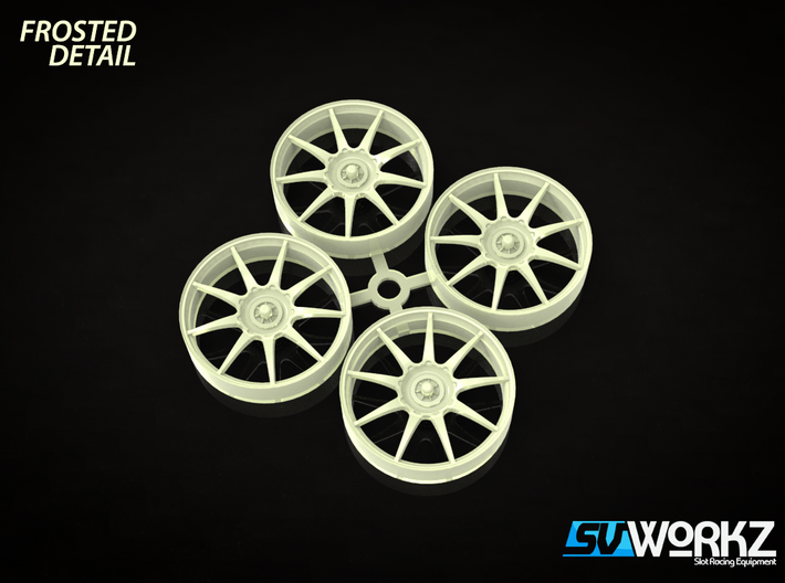SV Workz - Inserts - Audi R8 GT3 (Type A) 3d printed