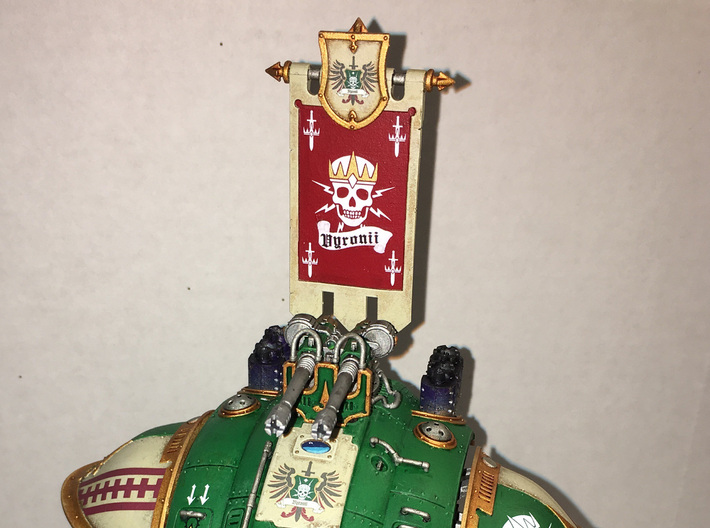 Knight Large Banner 1.1 3d printed 