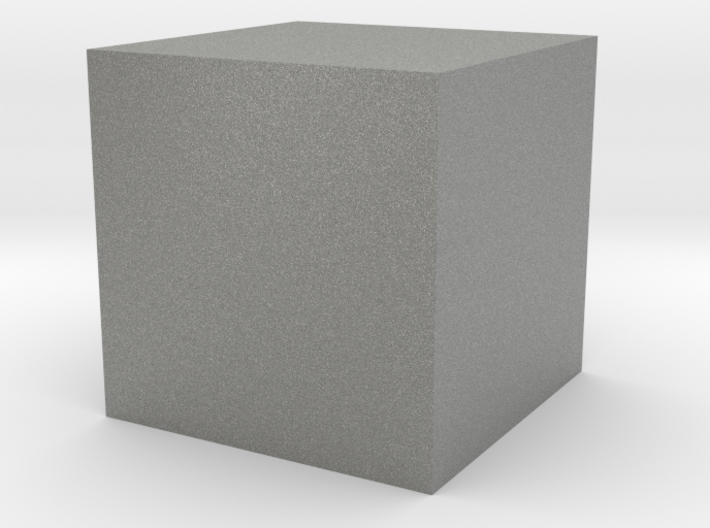 3D printed Sample Model Cube 0.5cm 3d printed