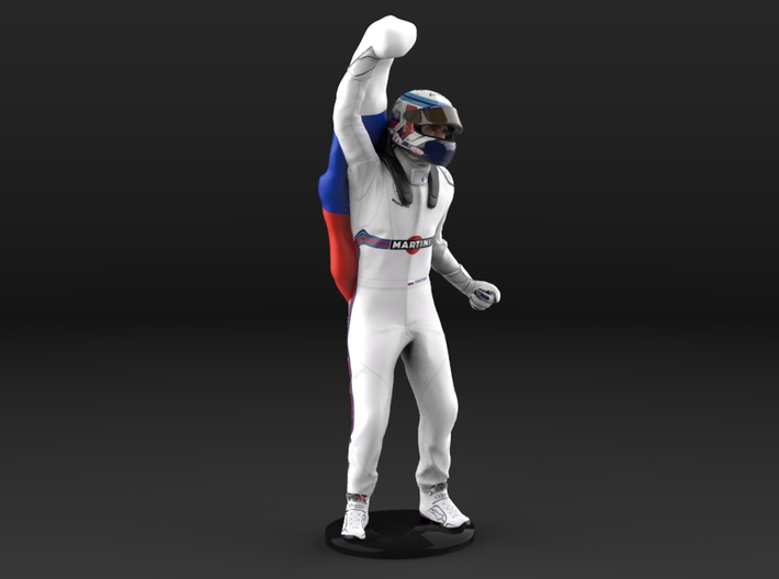 Sergei 1/18 Flag Figure 2018 3d printed