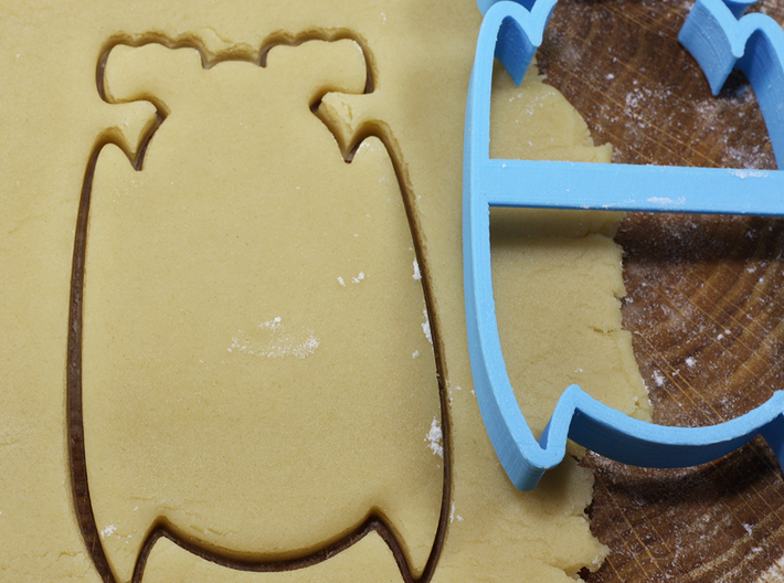 Bat 2 cookie cutter for professional 3d printed 