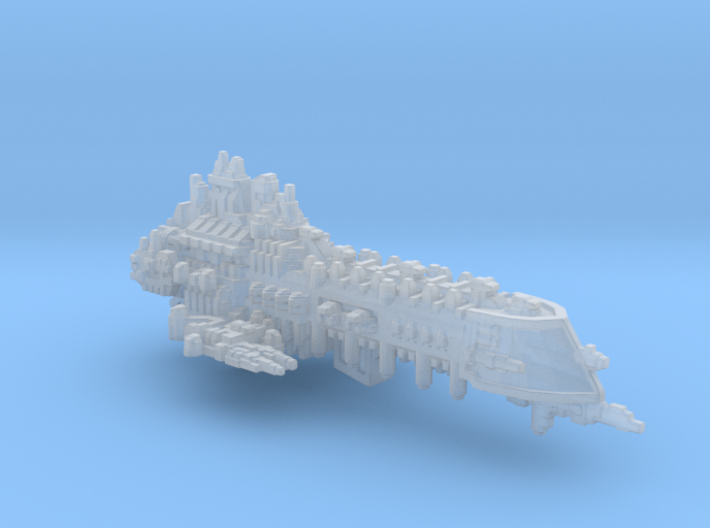 BFG Imperial Oberon Battleship fleet scale 3d printed