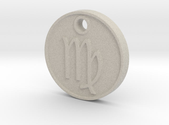 Virgo Aromatherapy Pendant 3d printed 