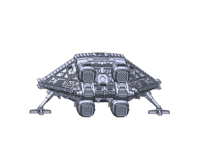 scifi Narciss shuttle lander  3d printed 