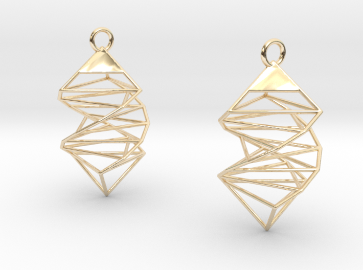 Earrings 3d printed