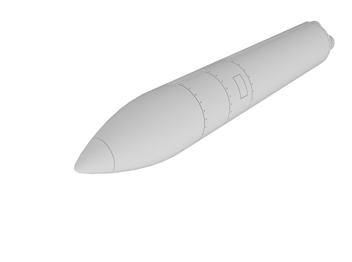 1:72 - Polaris Missile A3 3d printed