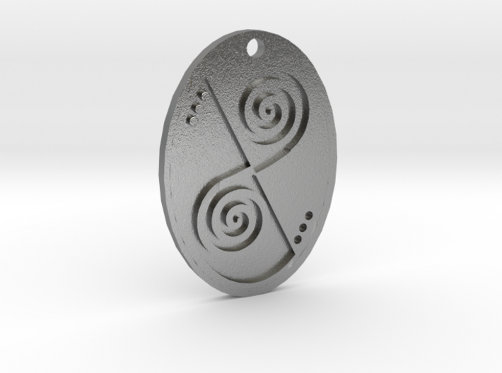 Celtic Swirl Pendant (reinforced) 3d printed 