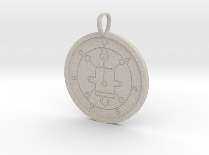 Vassago Medallion 3d printed