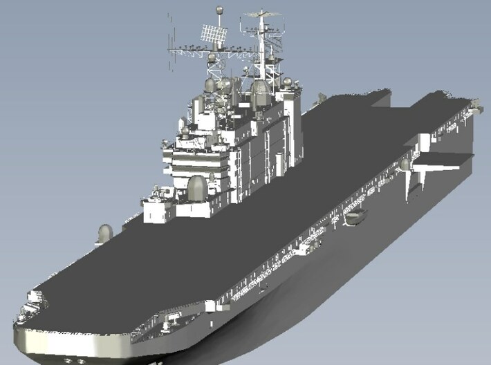 1/2000 scale USS Tarawa LHA-1 assault ships x 3 3d printed 