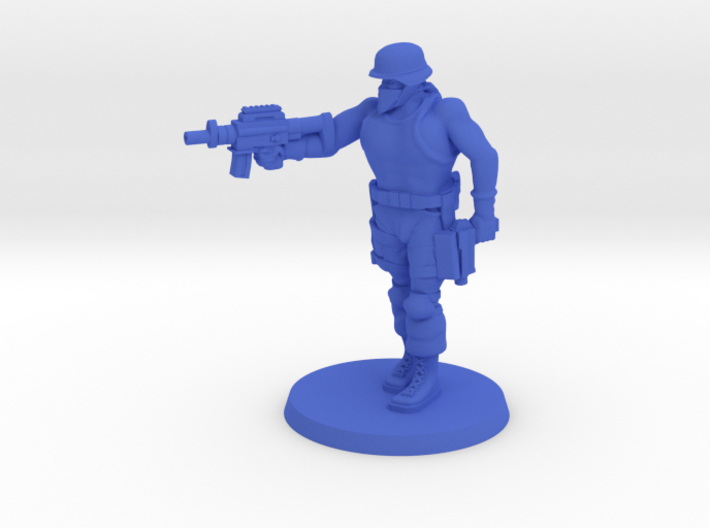 Urban Defense Force Hero with Bandanna 3d printed