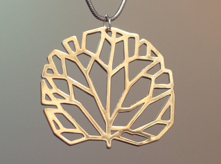 Tree pendant 3d printed 