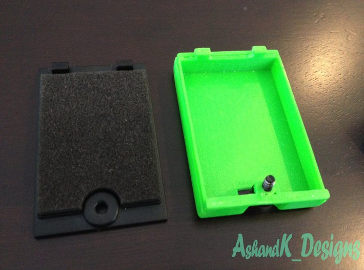 iRobot Braava or Mint Plus Modified Battery Cover 3d printed 