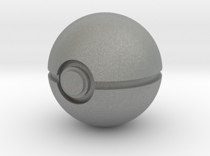 1/3rd Scale Pokeball 3d printed