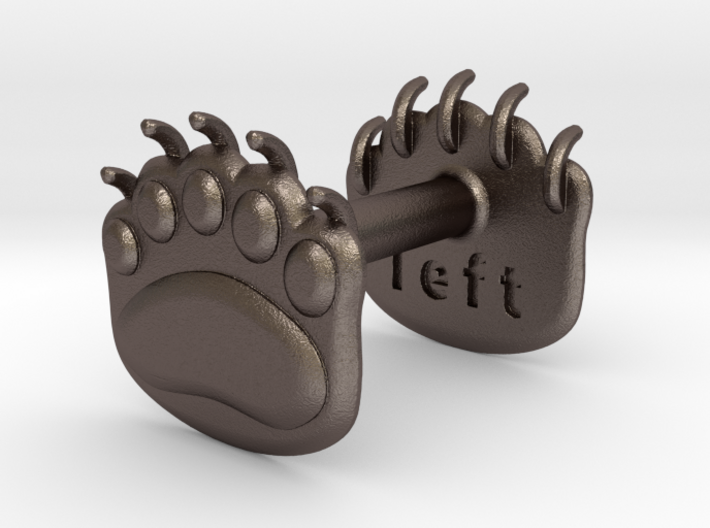 Teddybear clawed-paw wax seal 3d printed 