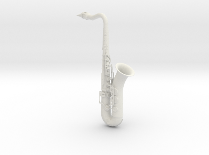 1/3rd Scale Saxophone 3d printed