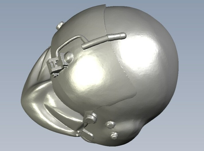 1/18 scale gunner HGU-56P helmet & shield head x 3 3d printed 