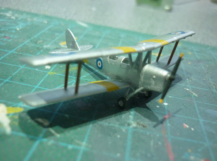 1/144 de Havilland DH82 Tiger Moth 3d printed 