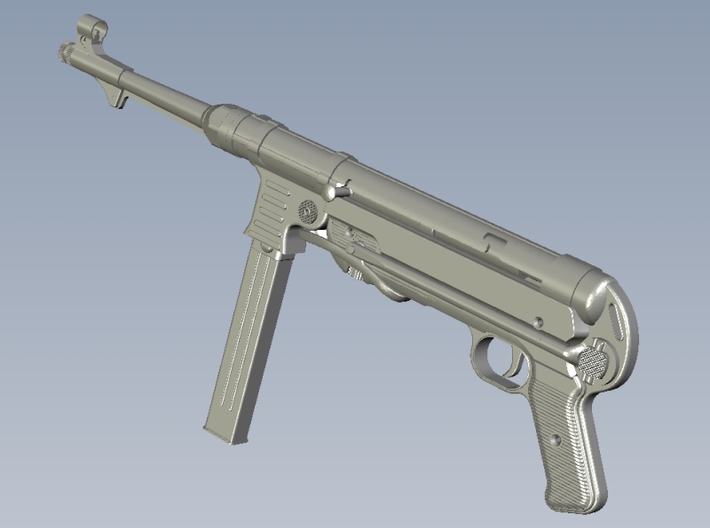 1/22.5 scale MaschinenPistole MP-40 rifle x 1 3d printed 