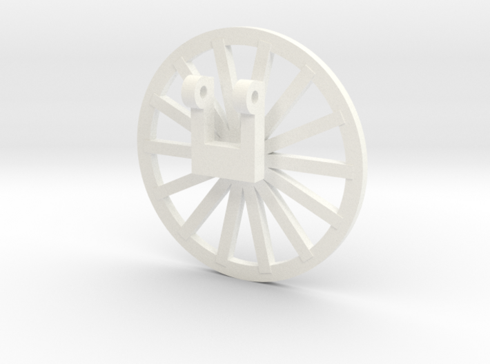 TIle Stringer Wheel 3d printed