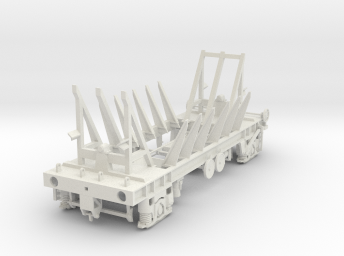 7mm Tullis Russell PAA wagon chassis 3d printed