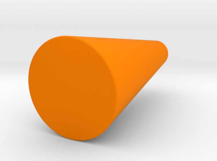 Rounded Cone Vase 3d printed