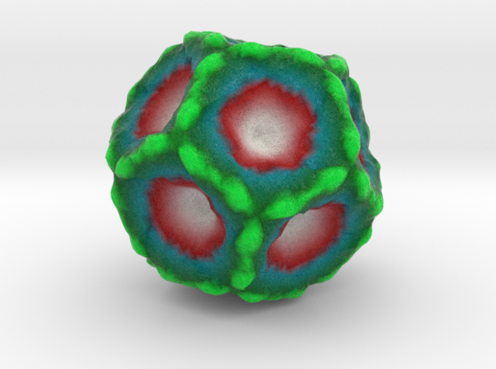  Bacteriophage Ф6 3d printed