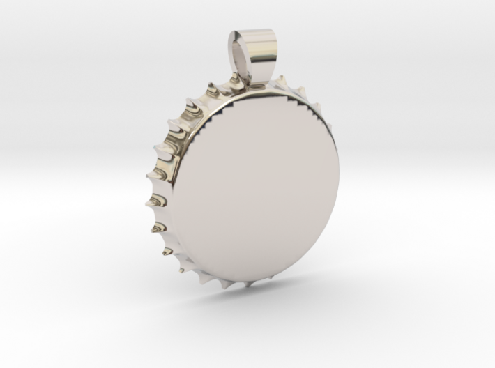 Capsule [pendant] 3d printed
