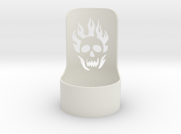 halloween tealight skull 3d printed