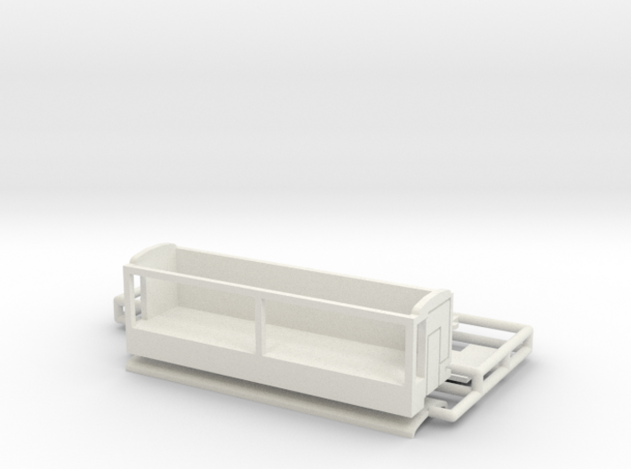 Bude 10 m dreiseitig für 1:220 (z scale) 3d printed