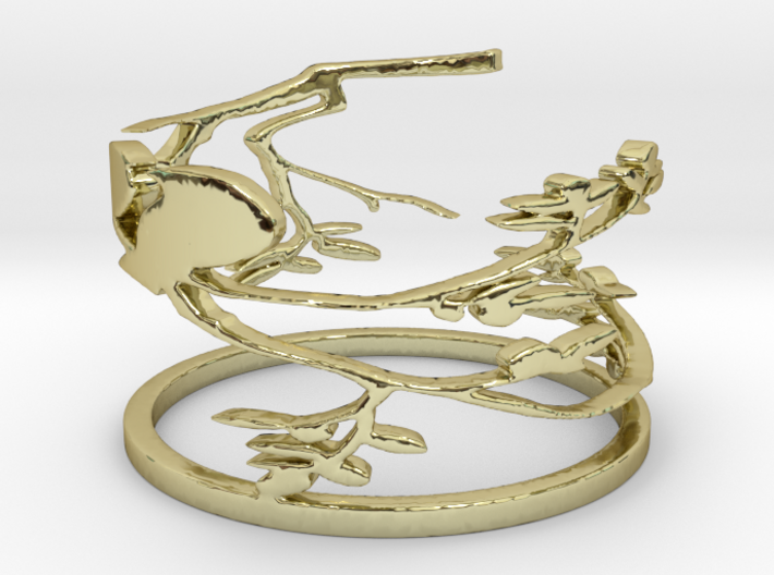 Forever In Love Ring 3d printed