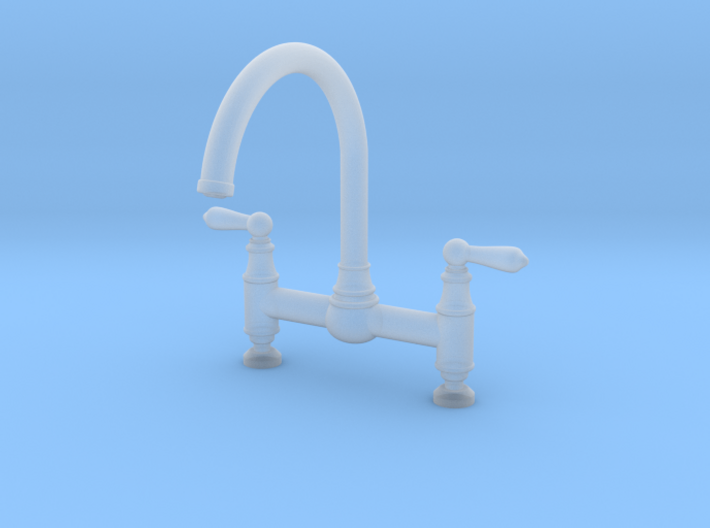 Deco Bridge Faucet 3d printed
