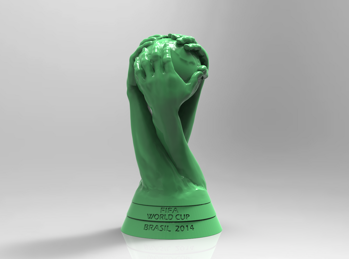 FIFA World Cup Brazil 2014 Logo Cup Design 15cm 3d printed 