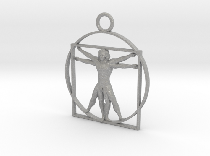 vitruvian man 5cm 3d printed