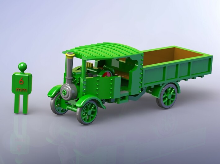 Foden Steam Lorry 1916 1/160 3d printed