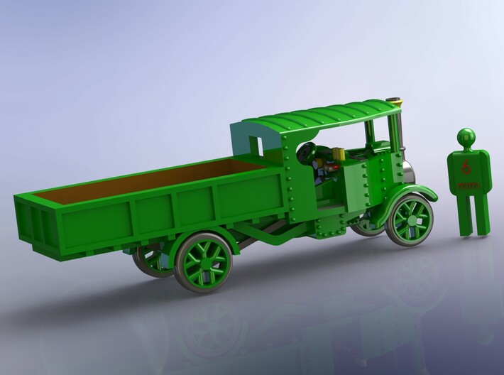 Foden Steam Lorry 1916 1/160 3d printed 