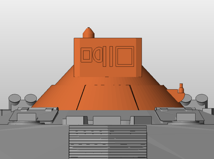1V119 "Reostat"  conversion Turret ( x2)  3d printed 