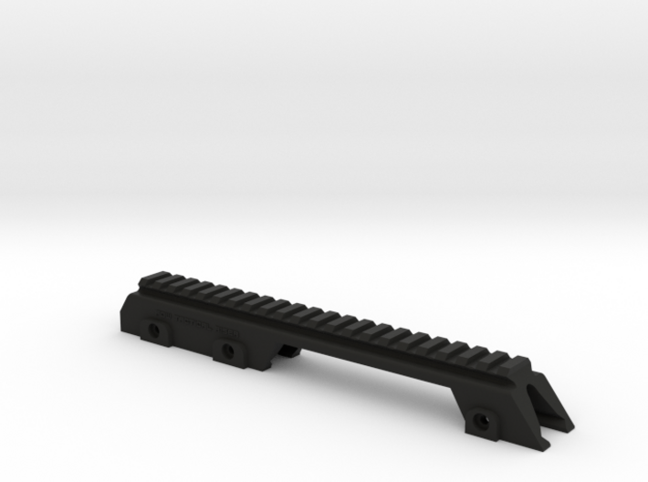 Micro G36 style Rail for picatinny airsoft replica 3d printed
