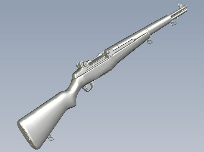 1/30 scale Springfield M-1 Garand rifle x 1 3d printed 