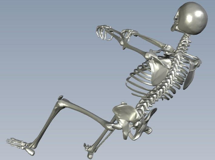 1/35 scale Viking oarsman skeleton figure x 1 3d printed 