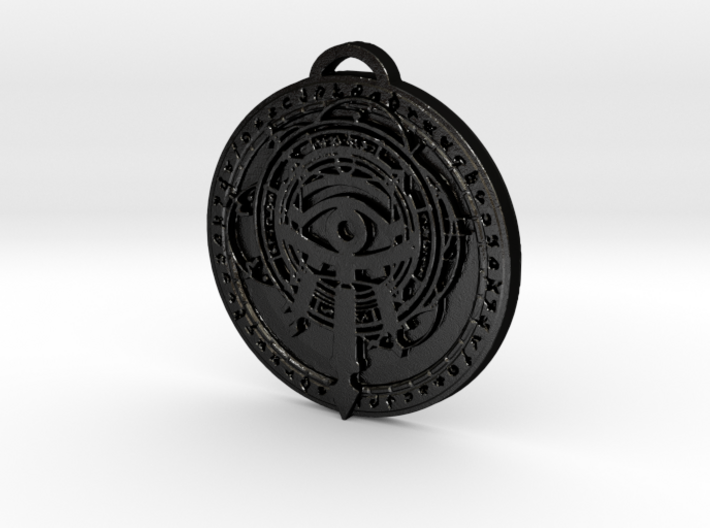 Mage Class Medallion 3d printed